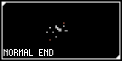 NORMAL END BADGE