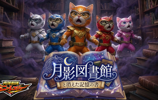 肉球戦隊ニャレンジャー～月影図書館と消えた記憶の書～