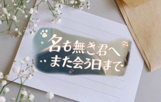 名も無き君へ、また会う日まで