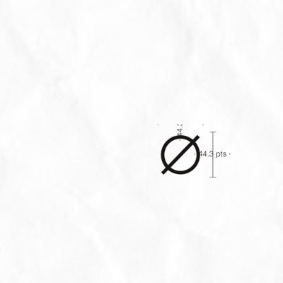 ∅
