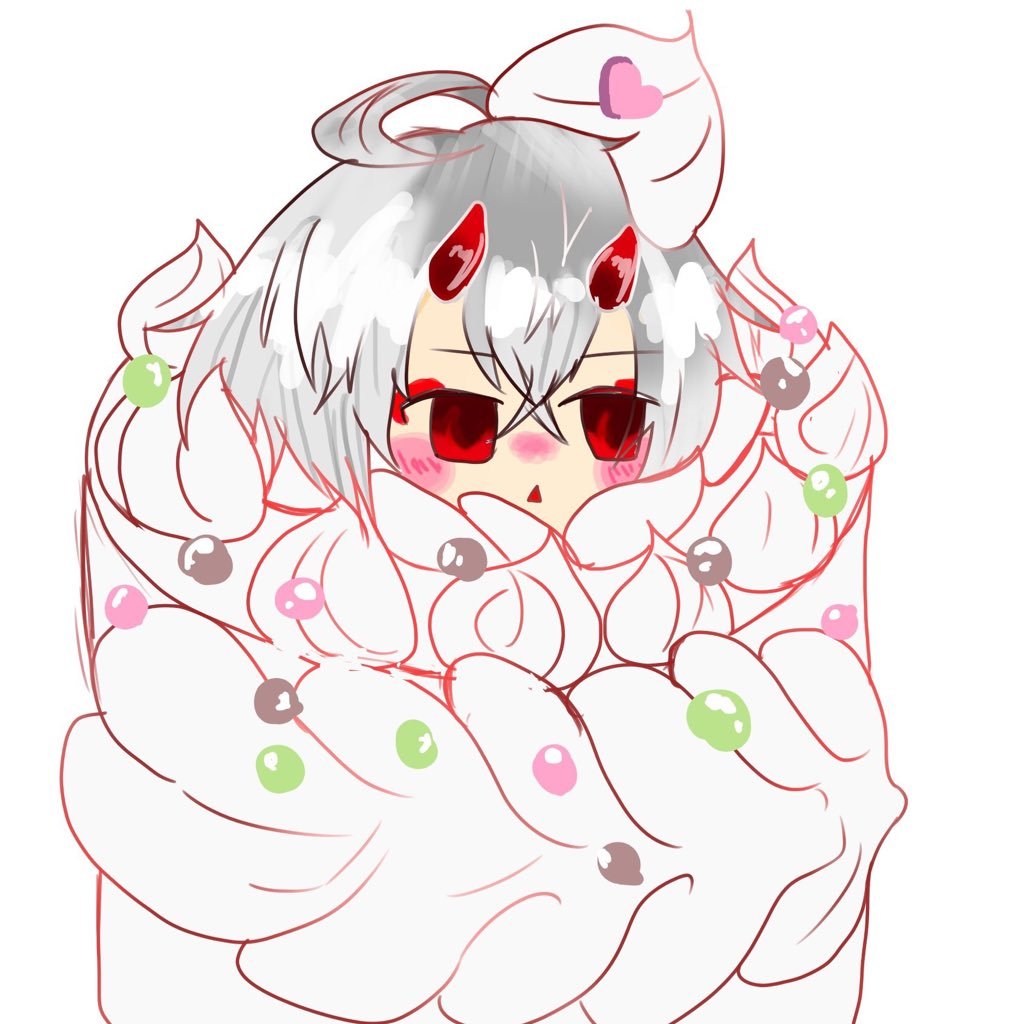 真白【モフ苺】毛布