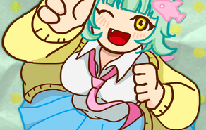 あじひらちゃんが　あらわれた！